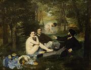 Edouard Manet Dejeuner sur I'herbe (mk09) oil on canvas